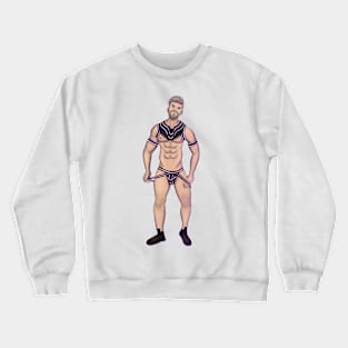 Violet Professor Turo - Harness Crewneck Sweatshirt